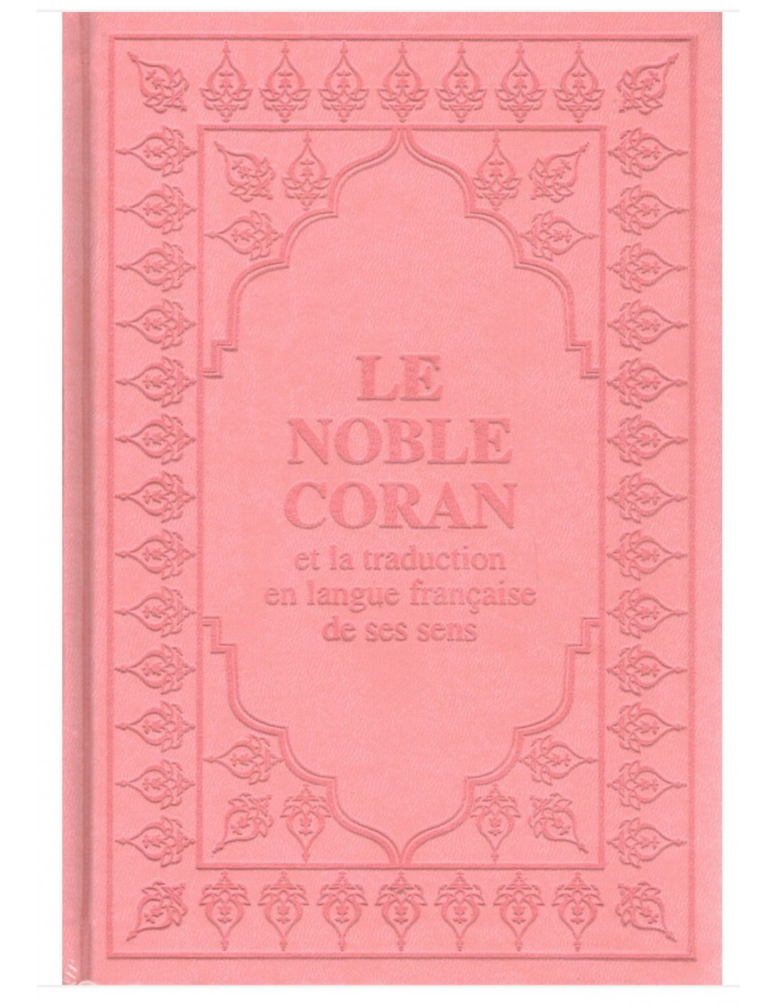 Coran Francais / Arabe édition Orientica Couleur Rose Foncé Couleur Rose  Foncé