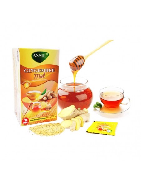 vente chaude instantanée miel gingembre thé granules pour les